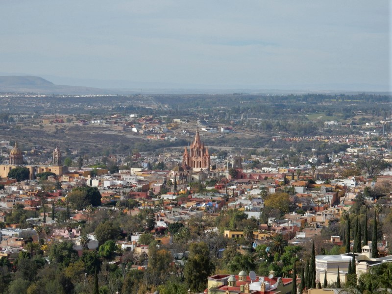 Blick auf San Miguel de Allende